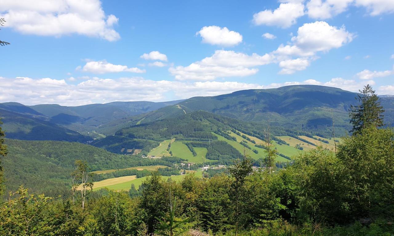 Hotel U dvou studní Loučná nad Desnou Exteriér fotografie